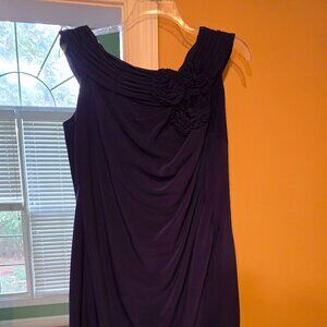Purple semi formal dress